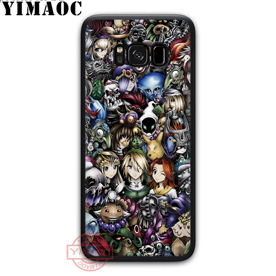 Мягкий чехол YIMAOC The Legend Of Zelda для Samsung S20 Ultra S10 S9 S8 S6 S7 Edge Note 8 9 10 Lite Plus | Мобильные