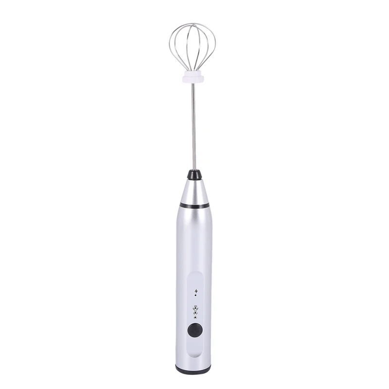 Rechargeable Electric Milk Frother With 2 Whisks, Handheld Foam Maker For Coffee, Latte, Cappuccino, Hot Chocolate, Durable Drin
Rechargeable Electric Milk Frother With 2 Whisks, Handheld Foam Maker For Coffee, Latte, Cappuccino, Hot Chocolate, Durable Drin