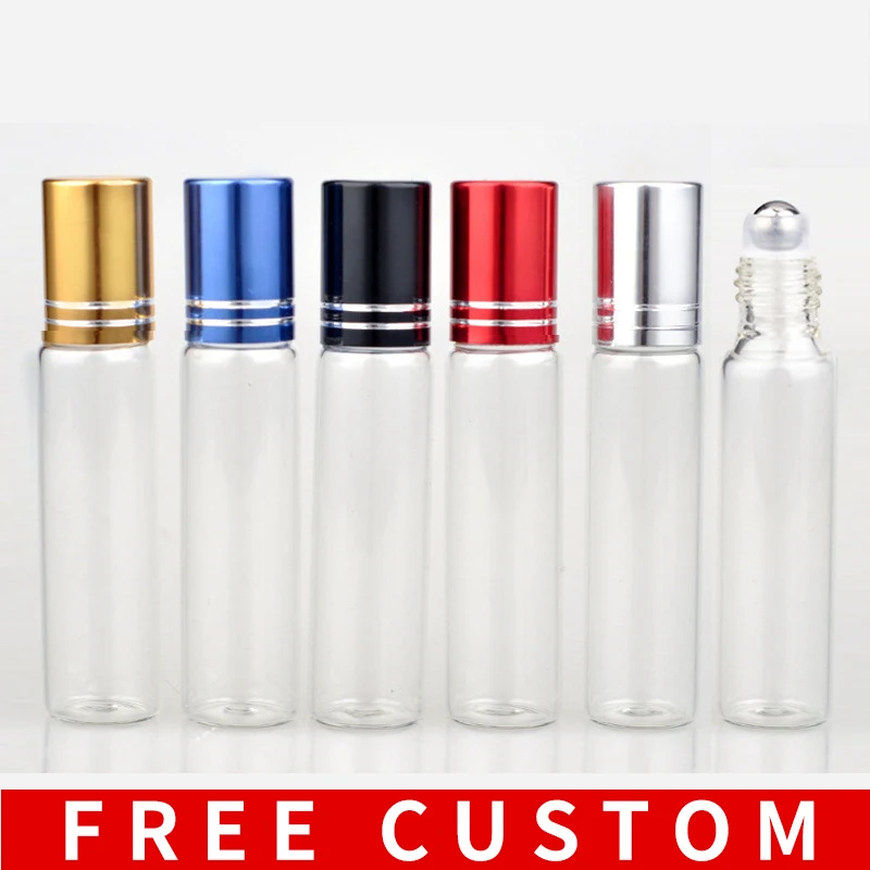 Free Custom Logo Wholesale 10 ML Travel Transparent Glass Roll on Perfume Bottle For Essential Oil Empty Cosmetic Containers
Free Custom Logo Wholesale 10 ML Travel Transparent Glass Roll on Perfume Bottle For Essential Oil Empty Cosmetic Containers