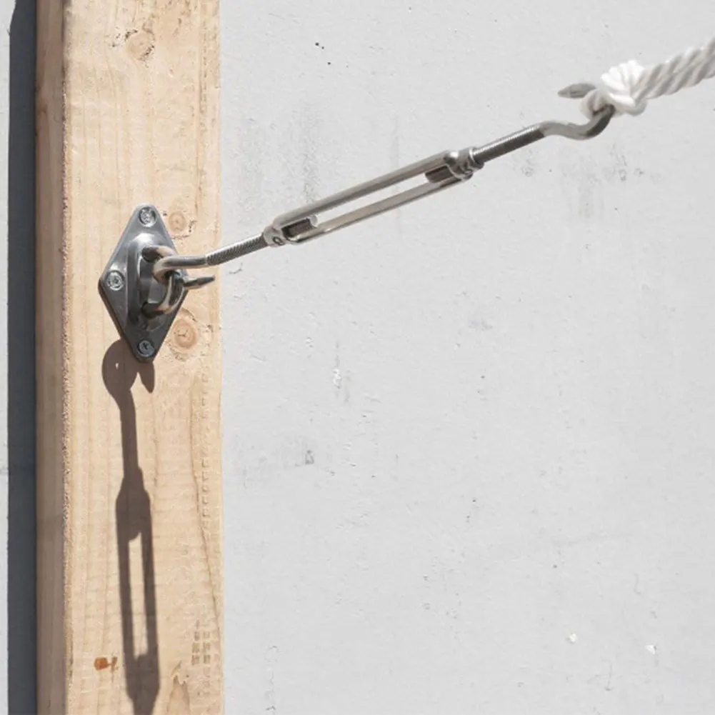 M6 Awning Accessories Sunshade Sail Stainless Steel Hardware Kit For Garden Sunshade Sail Fixing Accessories Easy To Install
M6 Awning Accessories Sunshade Sail Stainless Steel Hardware Kit For Garden Sunshade Sail Fixing Accessories Easy To Install