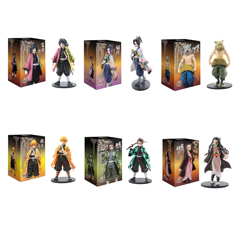 Anime Demon slayer kimetsu no yaiba Tanjirou Nezuko Action figures toys Kanroji Mitsuri Uzui Tengen anime figure for gifts
Anime Demon slayer kimetsu no yaiba Tanjirou Nezuko Action figures toys Kanroji Mitsuri Uzui Tengen anime figure for gifts