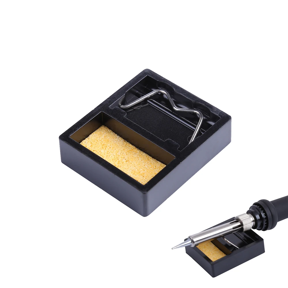 Mini Micarta Soldering Iron Stand Holder Welding Solder Soldering Stand With Clean Sponge
Mini Micarta Soldering Iron Stand Holder Welding Solder Soldering Stand With Clean Sponge