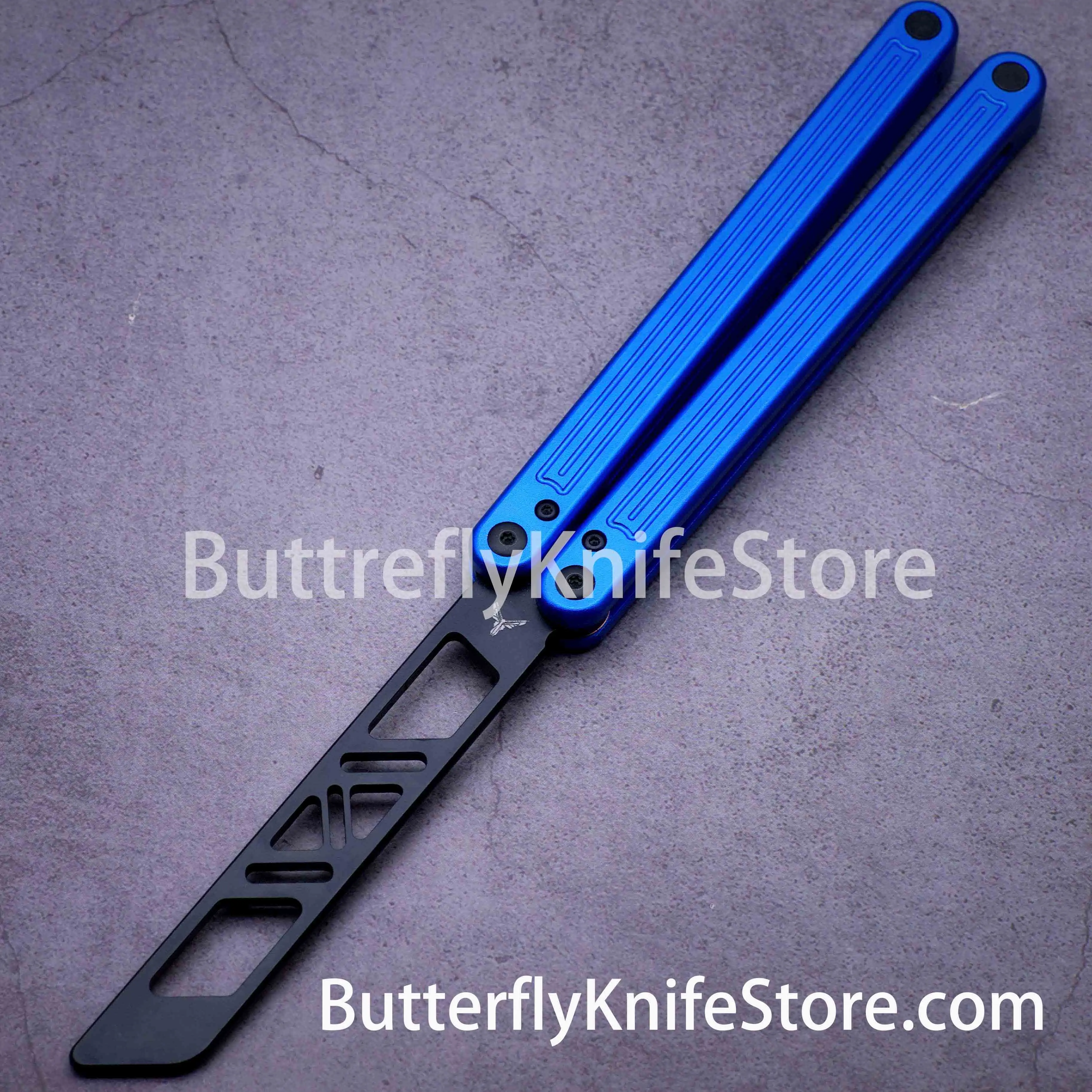Складной нож-бабочка Balisong тренировочная расческа Glidr Arctic Clone алюминиевая ручка