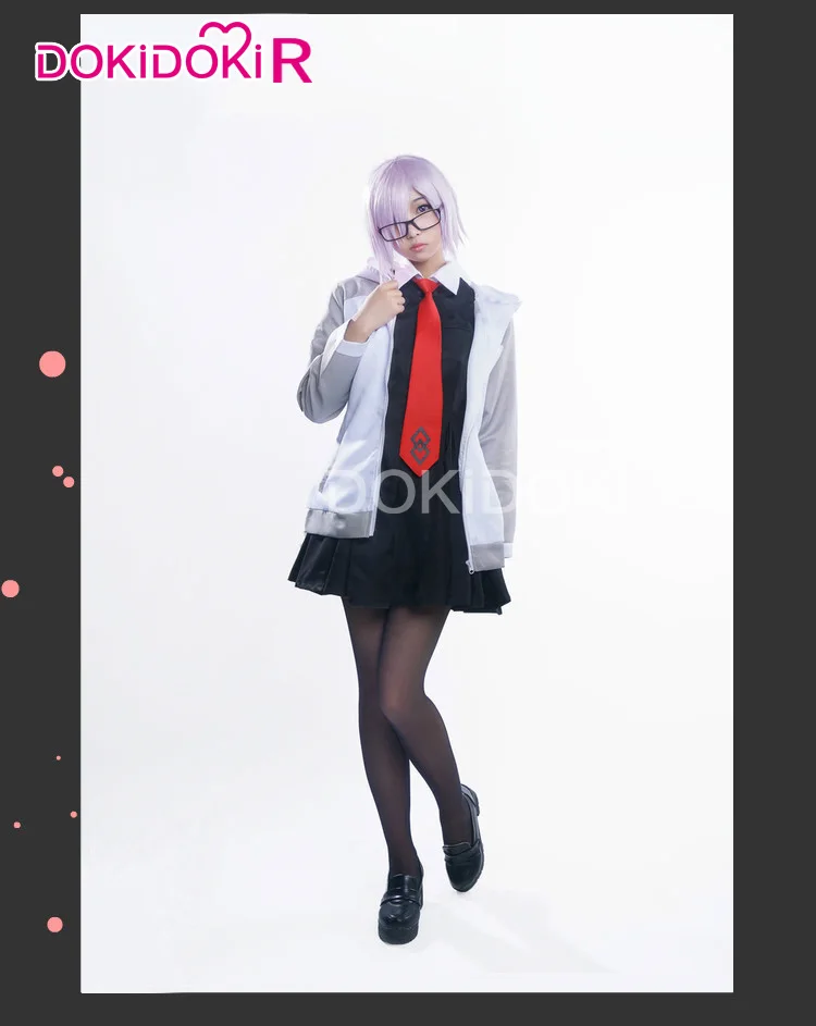 Фото DokiDoki R Fate/Grand Order Mash Kyrielight косплей игры Fate повседневная одежда для - купить