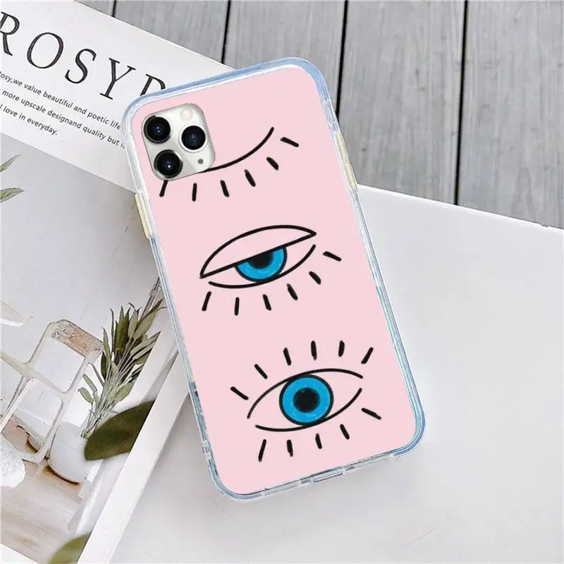 Turkish lucky Blue Evil Eye Abstract luxury fashion Phone Case shell for iPhone 11 12 pro XS MAX 8 7 6 6S Plus X 5S SE 2020 XR
Turkish lucky Blue Evil Eye Abstract luxury fashion Phone Case shell for iPhone 11 12 pro XS MAX 8 7 6 6S Plus X 5S SE 2020 XR