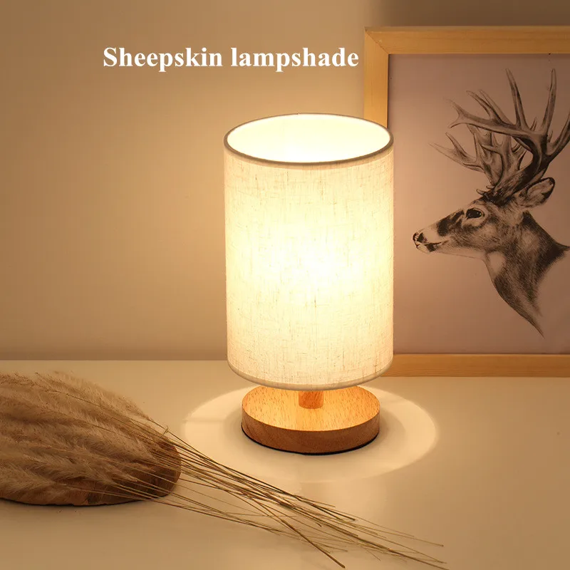 Simple modern table lamp Bedside LED solid wood warm color Bedroom Living Lights Study Book Light Table Light USB powered
Simple modern table lamp Bedside LED solid wood warm color Bedroom Living Lights Study Book Light Table Light USB powered