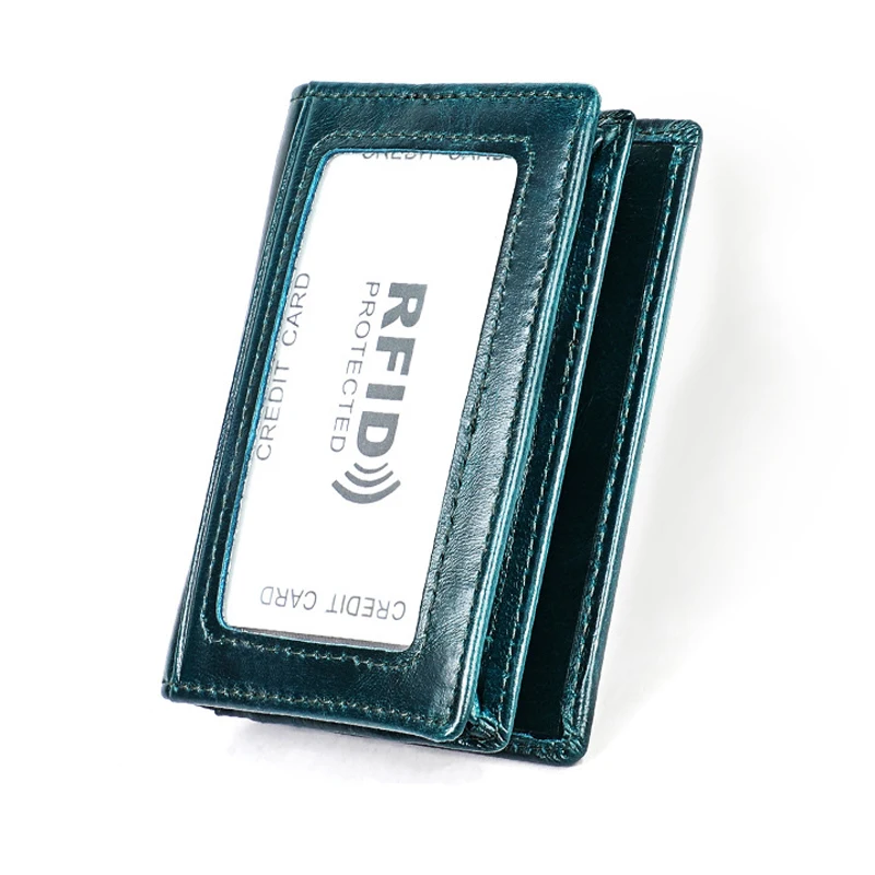 YUECIMIE Genuine Leather Business Card Holder For Man Wallet RFID High Quality Women Purse Large Capacity Credit Card Holder
YUECIMIE Genuine Leather Business Card Holder For Man Wallet RFID High Quality Women Purse Large Capacity Credit Card Holder