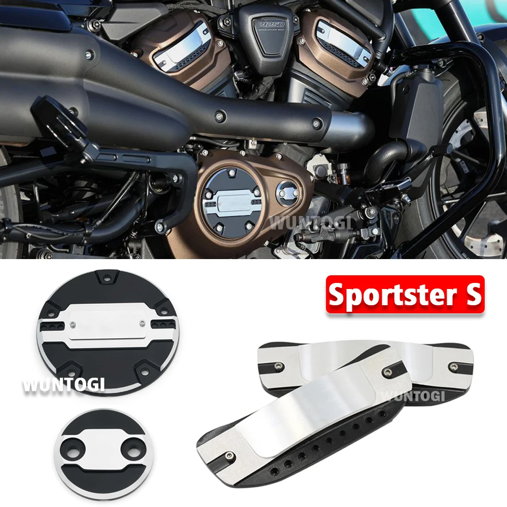 For PAN AMERICA 1250 S PA1250 Sportster S RH1250S 2021 Motorcycle Alternator Plug Cover Clutch Protection Cover Timer Medallion
For PAN AMERICA 1250 S PA1250 Sportster S RH1250S 2021 Motorcycle Alternator Plug Cover Clutch Protection Cover Timer Medallion
