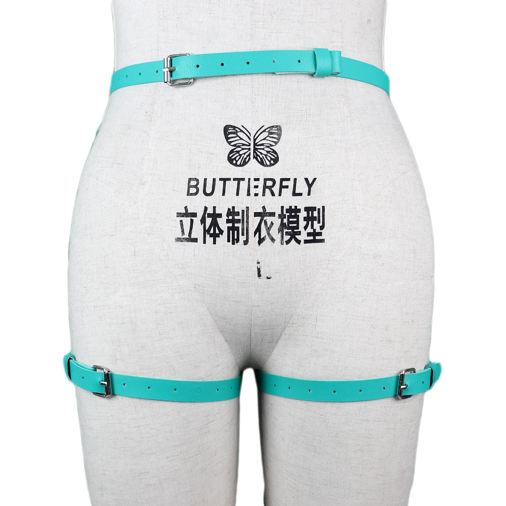 UYEE Bondage Harness Woman Garter Stocking Belt Gothic Body Sexy Lingerie Punk Leather Waist To Leg Harness Thigh Garters Belts
UYEE Bondage Harness Woman Garter Stocking Belt Gothic Body Sexy Lingerie Punk Leather Waist To Leg Harness Thigh Garters Belts