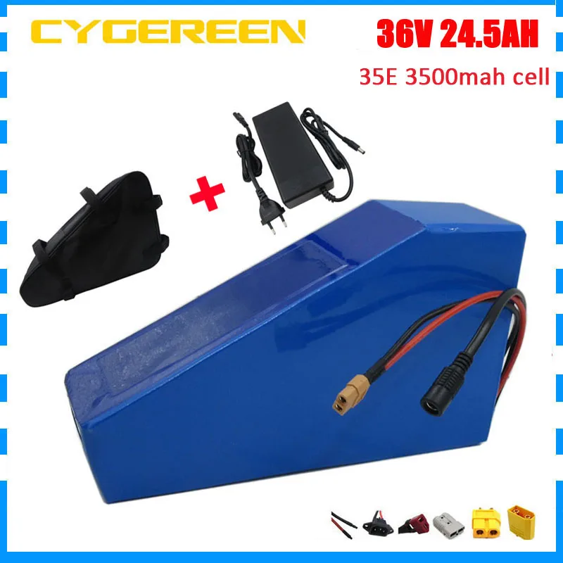 Треугольная литиевая батарея samsung 35E Cell 50A BMS Bag, 1500 Вт, 36 В, 25 Ач, 35 Ач, 40 Ач, 1000 Вт, 36 В, 20 Ач, 30 Ач
Треугольная литиевая батарея samsung 35E Cell 50A BMS Bag, 1500 Вт, 36 В, 25 Ач, 35 Ач, 40 Ач, 1000 Вт, 36 В, 20 Ач, 30 Ач