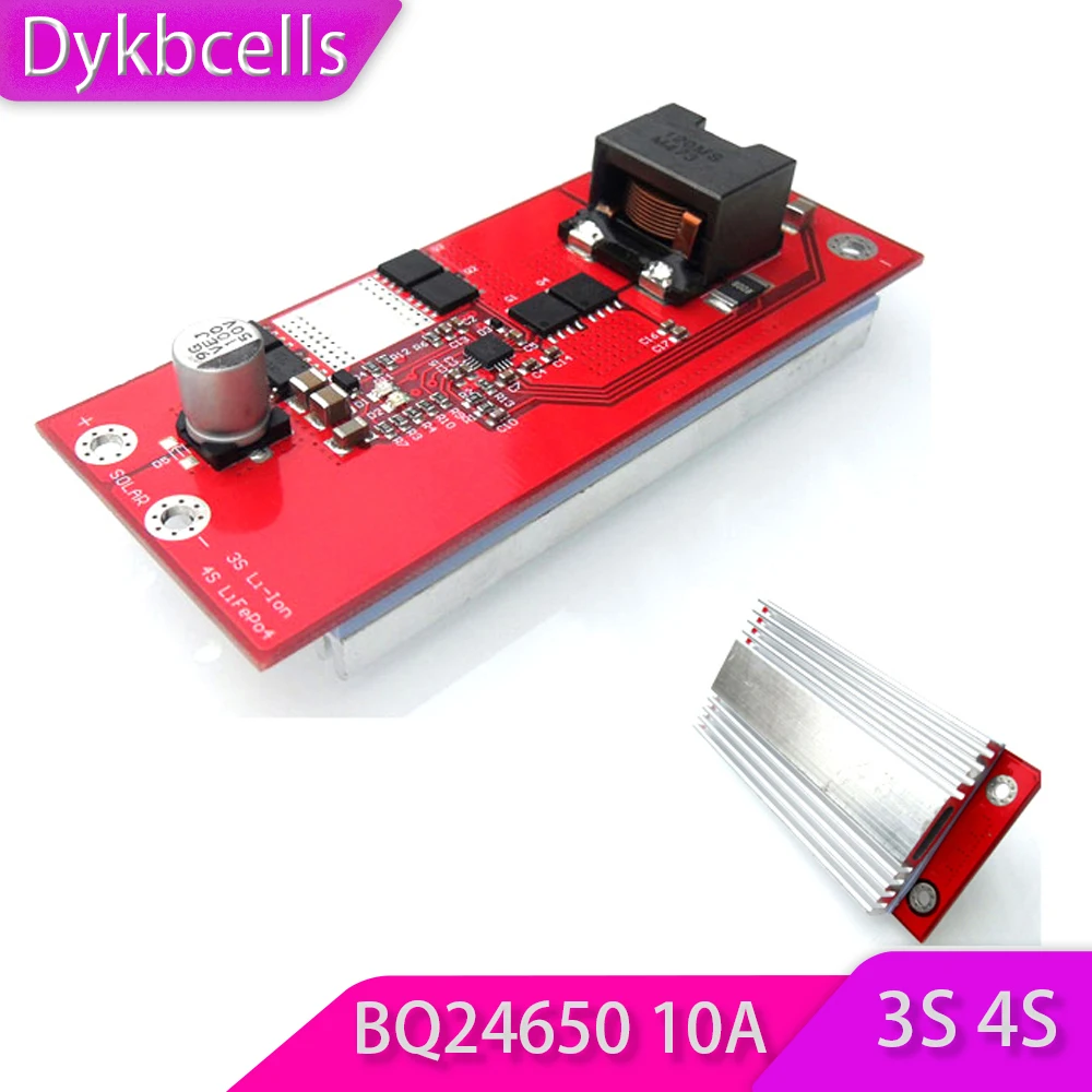 Контроллер солнечной панели Dykbcells BQ24650, 10 А, зарядное устройство для литий-ионных и литий-железо-фосфатных аккумуляторов, 18 в
Контроллер солнечной панели Dykbcells BQ24650, 10 А, зарядное устройство для литий-ионных и литий-железо-фосфатных аккумуляторов, 18 в