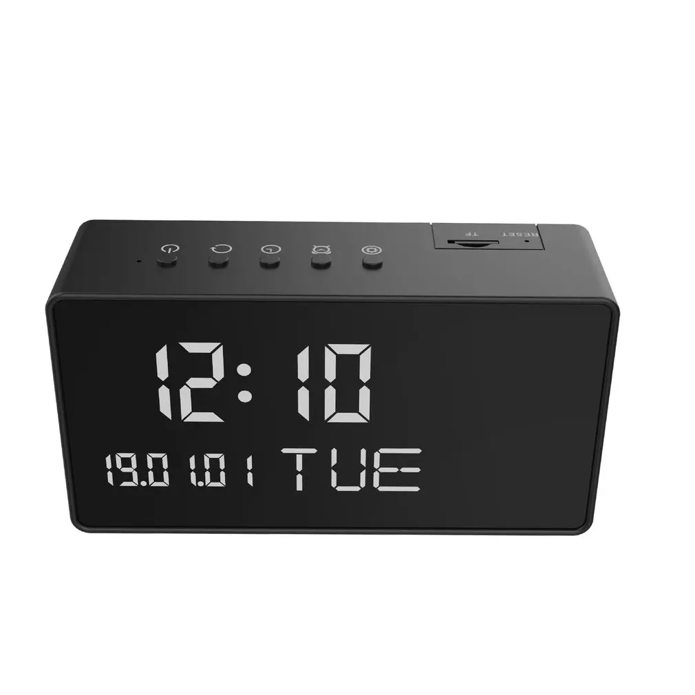 Camera Clock 1080p Wireless WiFi Surveillance Camera Security Nanny Cam With Night Vision Motion Detection
Camera Clock 1080p Wireless WiFi Surveillance Camera Security Nanny Cam With Night Vision Motion Detection