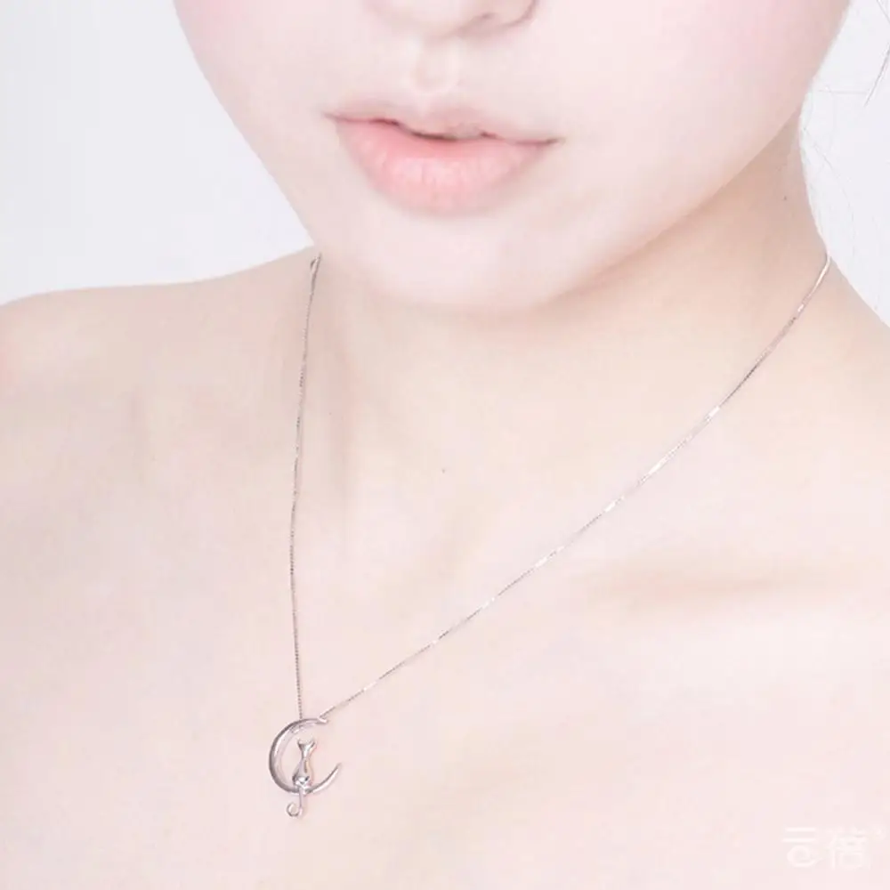 Creativity Imixlot Fashion Cute Cat And Moon Pandent Necklace Beautiful Ladies Neck Chain Beauty Temperament Decor Jewelry
Creativity Imixlot Fashion Cute Cat And Moon Pandent Necklace Beautiful Ladies Neck Chain Beauty Temperament Decor Jewelry