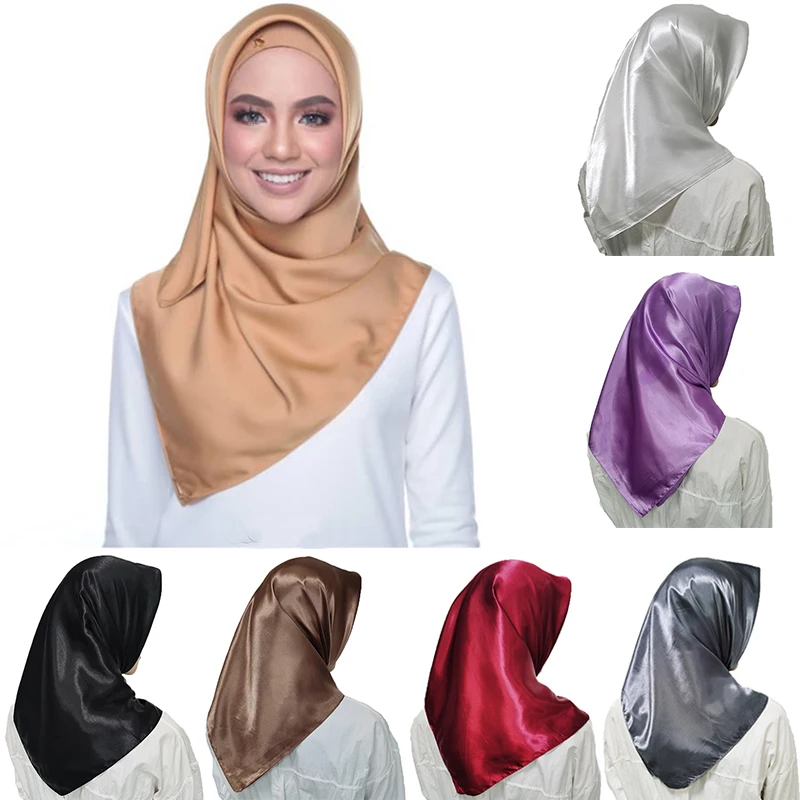 90*90 см атласный мусульманский хиджаб шарф женские квадратные шелковые шарфы простые шали и накидки головной платок Шифоновый мусульмански...
90*90 см атласный мусульманский хиджаб шарф женские квадратные шелковые шарфы простые шали и накидки головной платок Шифоновый мусульмански...