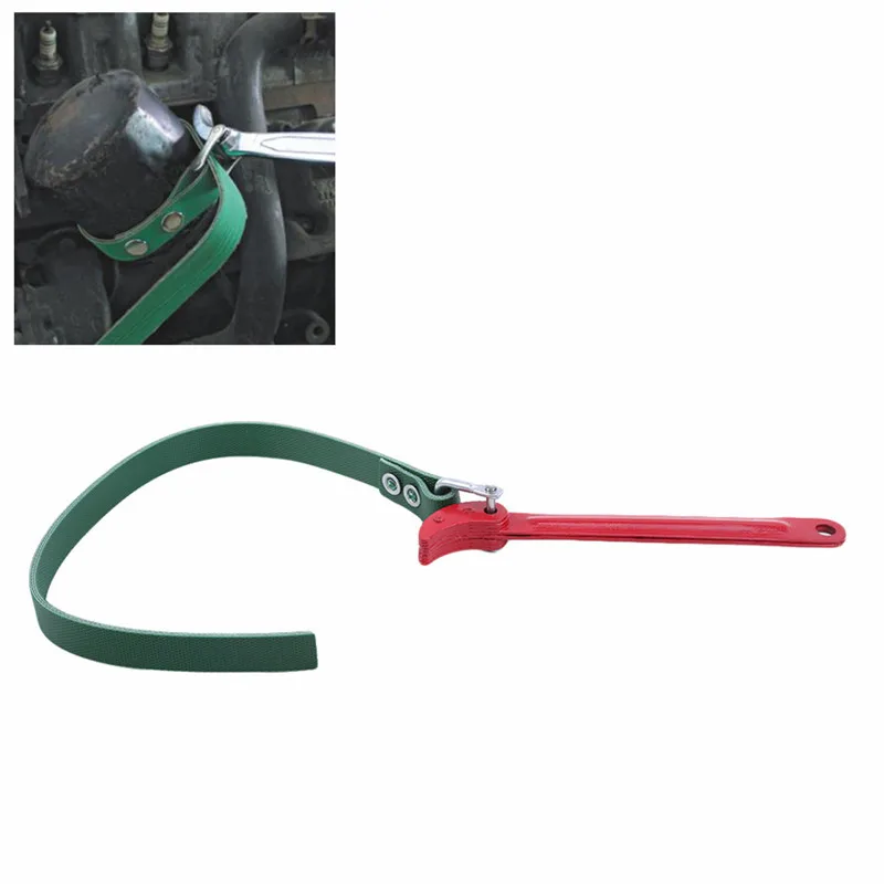 8 /12 Inches Belt Type Oil Filter Wrench Removal Tools Oil Extractor Wrench Spanner Key Car Repair Hand Tool
8 /12 Inches Belt Type Oil Filter Wrench Removal Tools Oil Extractor Wrench Spanner Key Car Repair Hand Tool