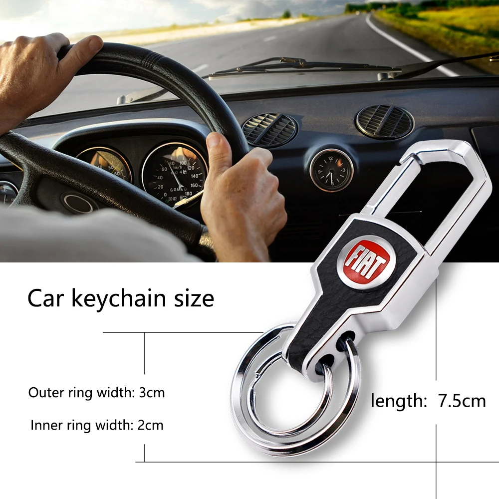 1PCS Car Logo Keychain Zinc alloy Metal key ring Car Key Holder Car badge emblem For Fiat Panda Bravo Punto Linea Croma 500 595
1PCS Car Logo Keychain Zinc alloy Metal key ring Car Key Holder Car badge emblem For Fiat Panda Bravo Punto Linea Croma 500 595