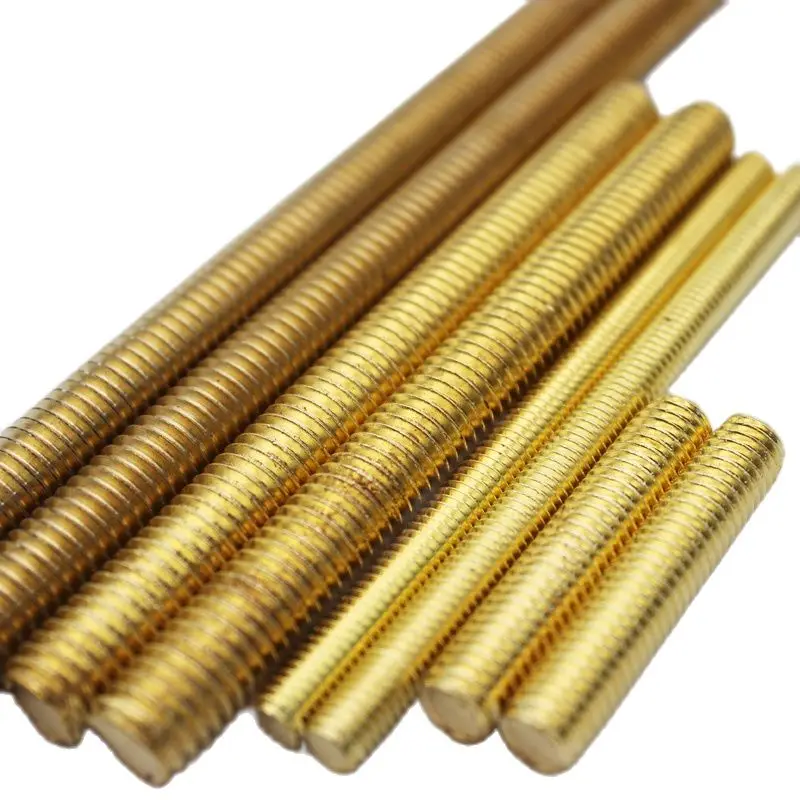 M2 M2.5 M3 M4 M5 M6 M8 M10 M12 M14 M16 M18 M20 Brass Threaded Rods
M2 M2.5 M3 M4 M5 M6 M8 M10 M12 M14 M16 M18 M20 Brass Threaded Rods