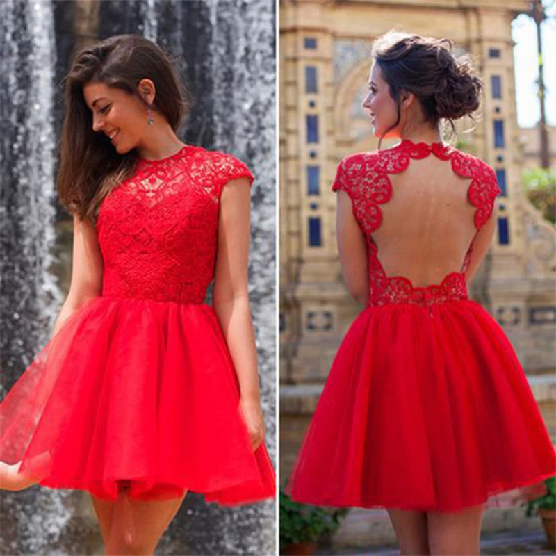 Summer Fashion New Solid Color Backless Dresses For Women 2021 Sexy Round Neck Mid Waist Temperament Commute Red Short Skirt
Summer Fashion New Solid Color Backless Dresses For Women 2021 Sexy Round Neck Mid Waist Temperament Commute Red Short Skirt