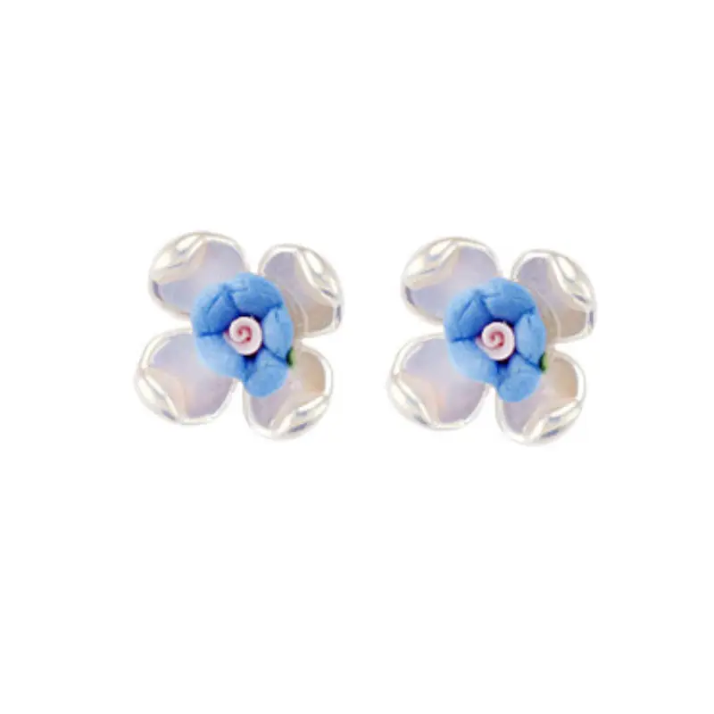 Japan Lake Blue Small and Lovely Flower Earrings 925 Silver Needle Earrings Sweet Eardrops 2021 acrylic
Japan Lake Blue Small and Lovely Flower Earrings 925 Silver Needle Earrings Sweet Eardrops 2021 acrylic