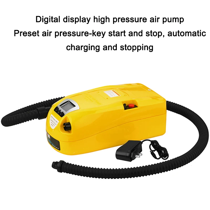 Small High Pressure Electric Air Pump GP80BD Portable Inflatable Boat Rubber Boat Kayak Air Pump Professional 240W 12V / AC220V
Small High Pressure Electric Air Pump GP80BD Portable Inflatable Boat Rubber Boat Kayak Air Pump Professional 240W 12V / AC220V