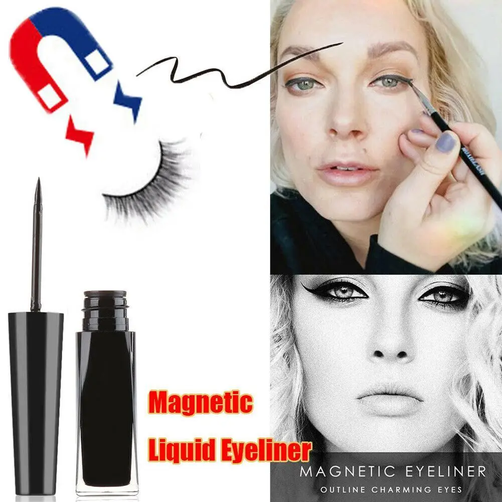 New Magnetic Black Eyeliner Pen Fast-drying Waterproof Anti-sweat Lasting Eye Liner Liquid Eye Pencil Makeup Tool Natural
New Magnetic Black Eyeliner Pen Fast-drying Waterproof Anti-sweat Lasting Eye Liner Liquid Eye Pencil Makeup Tool Natural