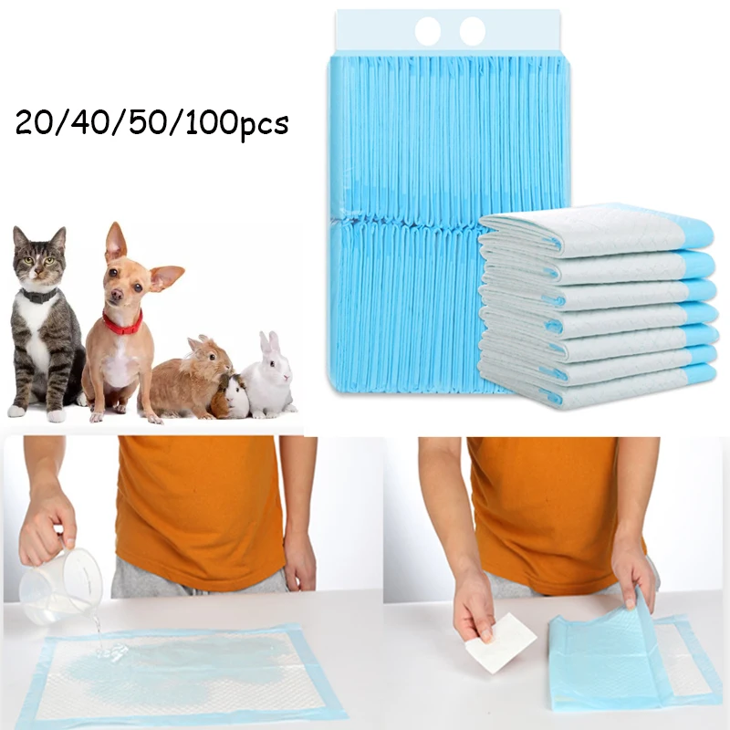 20/40/50/100 PCS Diapers For Dogs Disposable Thick Deodorant Super Absorbent Training Pee Pads Pet Dog Cats Diapers Cage Mat
20/40/50/100 PCS Diapers For Dogs Disposable Thick Deodorant Super Absorbent Training Pee Pads Pet Dog Cats Diapers Cage Mat