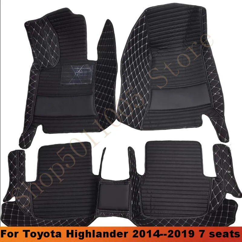 Car Mats For Toyota Highlander 2014 2015 2016 2017 2018 2019 7 seats Car Floor Mats Auto Carpets Interior Accessories
Car Mats For Toyota Highlander 2014 2015 2016 2017 2018 2019 7 seats Car Floor Mats Auto Carpets Interior Accessories