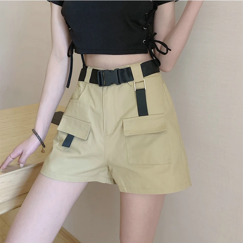 Женские шорты с карманами для отдыха, свободные шорты с широкими штанинами и высокой талией, черные трапециевидные шорты, лето 2020
Женские шорты с карманами для отдыха, свободные шорты с широкими штанинами и высокой талией, черные трапециевидные шорты, лето 2020