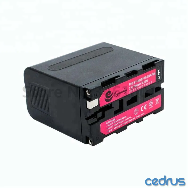 Cedrus NP-F980 NP-F970 NPF960 NPF970 Battery with USB Charge Output For Sony PLM-100 CCD-TRV35 MVC-FD91 MC1500C
Cedrus NP-F980 NP-F970 NPF960 NPF970 Battery with USB Charge Output For Sony PLM-100 CCD-TRV35 MVC-FD91 MC1500C