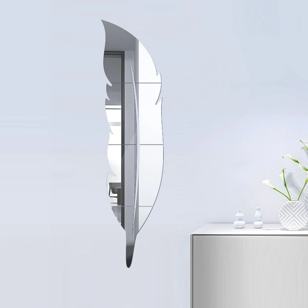 DIY Feather Plume 3D Mirror Wall Stickers for Living Room Art Wall Decor Vinyl Decal Acrylic Sticker Mural Home Room Decoration
DIY Feather Plume 3D Mirror Wall Stickers for Living Room Art Wall Decor Vinyl Decal Acrylic Sticker Mural Home Room Decoration