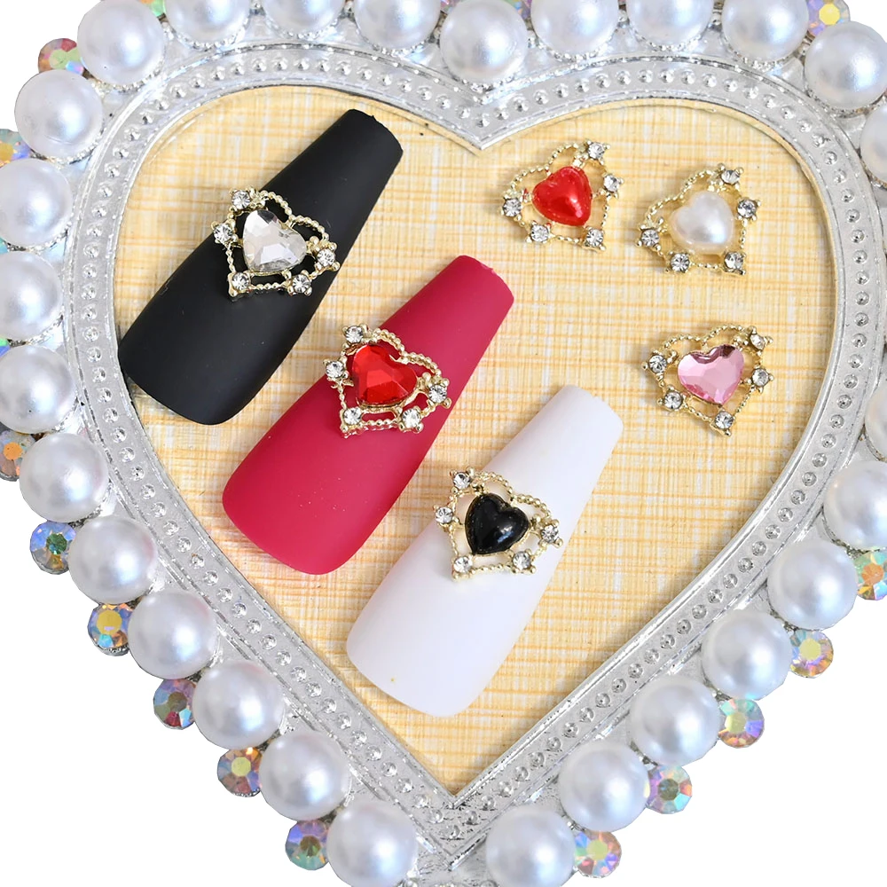 10Pcs Valentine's Day Nail Rhinestone Big Loving Heart Crystal Nail Ornament Pearl Heart Nail Charm/Valentine Romantic Gift&AM*8
10Pcs Valentine's Day Nail Rhinestone Big Loving Heart Crystal Nail Ornament Pearl Heart Nail Charm/Valentine Romantic Gift&AM*8