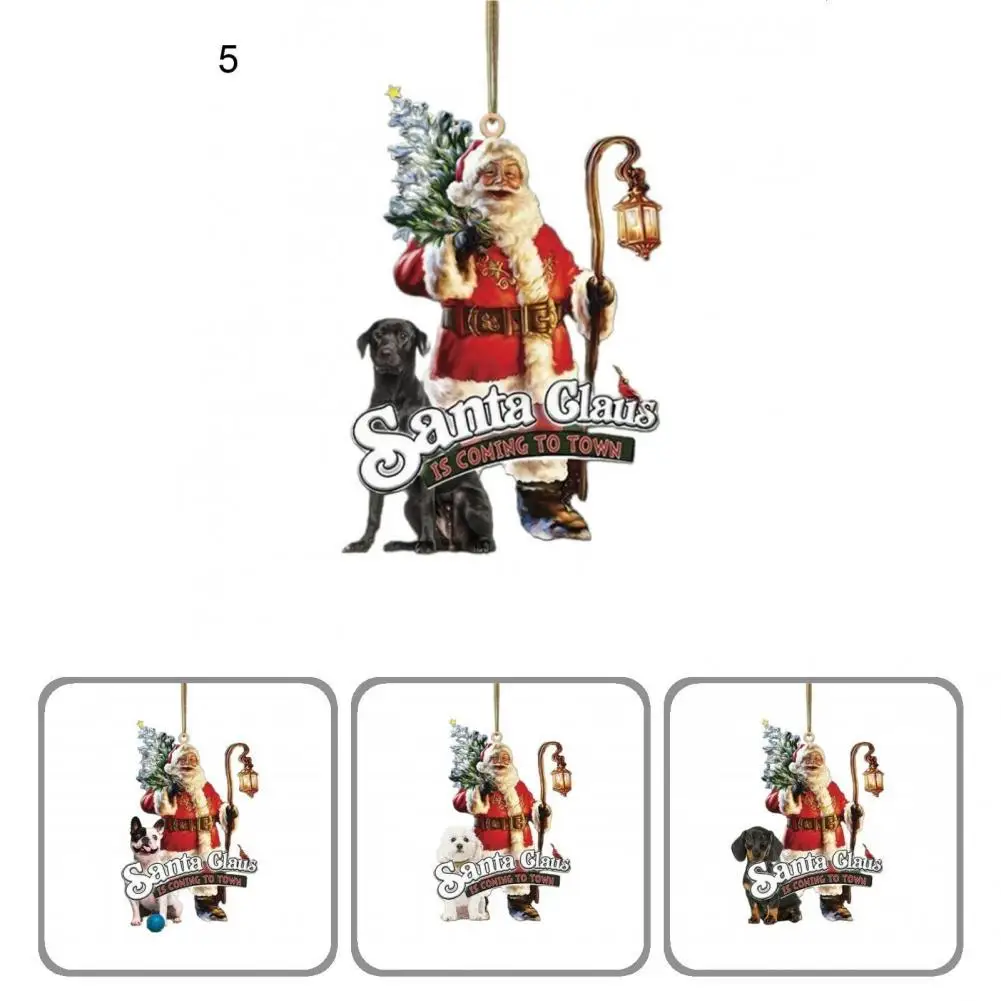 Привлекательные Рождественские Подвески с изображением Санта Клауса, украшение для дома
Привлекательные Рождественские Подвески с изображением Санта Клауса, украшение для дома