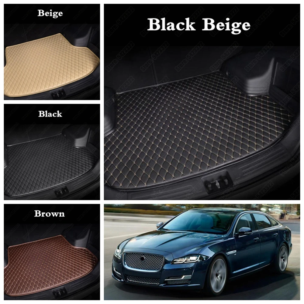 Багажнике вкладыши для Jaguar XK XJ XJL XE XF I-PACE XJ6 XJ6L F-PACE F-TYPE E-PACE всепогодный автомобилей