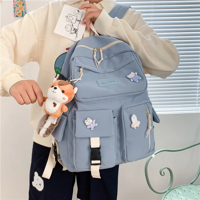 Fresh College Women's Backpacks for Girls Fashion Panelled Schoolbag High School Student Backpack Female 2020 New Bookbag Ladies
Fresh College Women's Backpacks for Girls Fashion Panelled Schoolbag High School Student Backpack Female 2020 New Bookbag Ladies