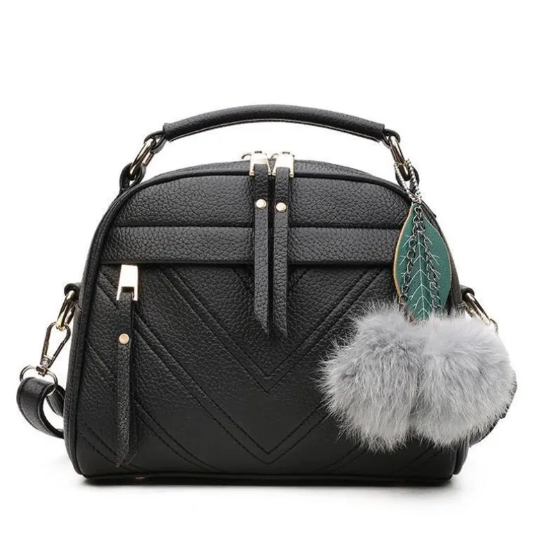 Fashion PU Leather Handbag For Women Girl Tassel Messenger Bags With Ball Bolsa Female Shoulder Bags Ladies Party Crossby Bag 30
Fashion PU Leather Handbag For Women Girl Tassel Messenger Bags With Ball Bolsa Female Shoulder Bags Ladies Party Crossby Bag 30