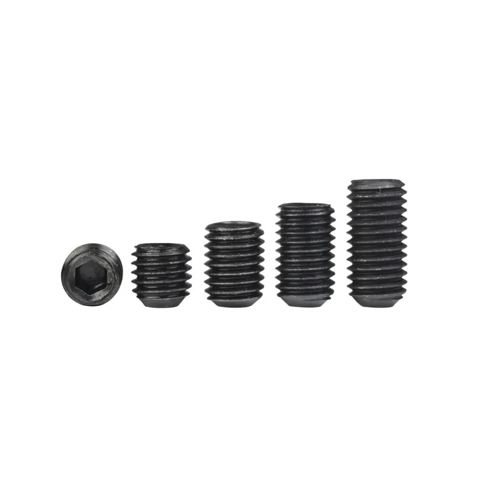 DIN916 Black grade 12.9 alloy steel Hex Hexagon Socket Allen Cup Point Grub Screw Set Bolt M3 M3.5 M4 M5 M6 M8
DIN916 Black grade 12.9 alloy steel Hex Hexagon Socket Allen Cup Point Grub Screw Set Bolt M3 M3.5 M4 M5 M6 M8