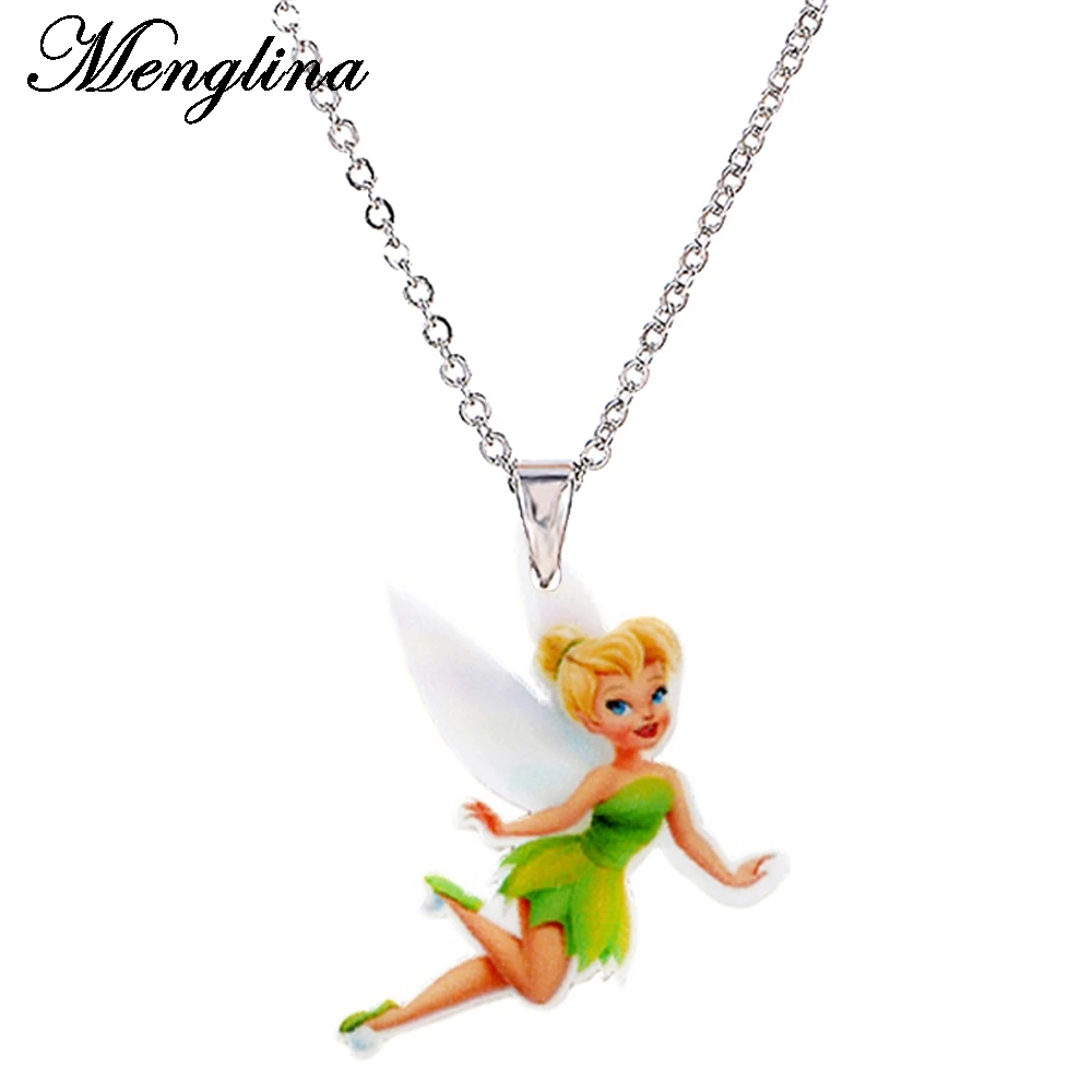 Menglina/модные ожерелья и подвески для маленьких девочек с изображением цветов из