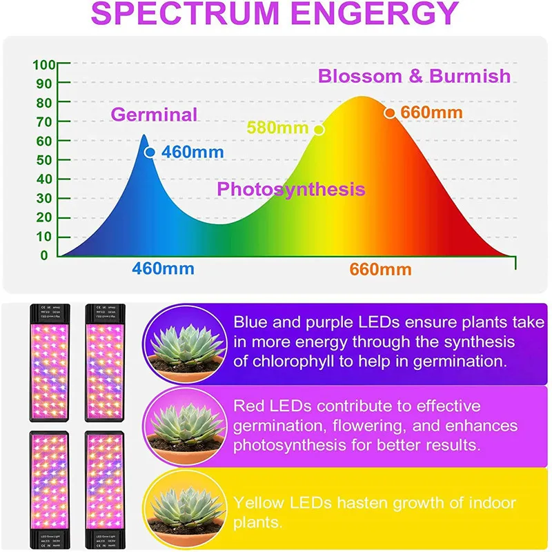 240 LED 4 Bulbs Indoor Full Spectrum Growing Lamp Red Blue Yellow Color USB 5V Flower Plant Blossom Strawberry Cultivo Jardin
240 LED 4 Bulbs Indoor Full Spectrum Growing Lamp Red Blue Yellow Color USB 5V Flower Plant Blossom Strawberry Cultivo Jardin