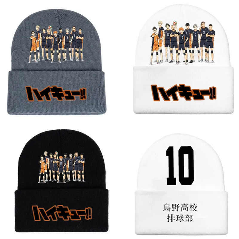 Симпатичный Haikyuu! Вязаная крючком Шапка-бини, Новинка осени 2021, однотонные теплые шапки с аниме, женские вязаные шапки, зимние шапки унисекс
Симпатичный Haikyuu! Вязаная крючком Шапка-бини, Новинка осени 2021, однотонные теплые шапки с аниме, женские вязаные шапки, зимние шапки унисекс