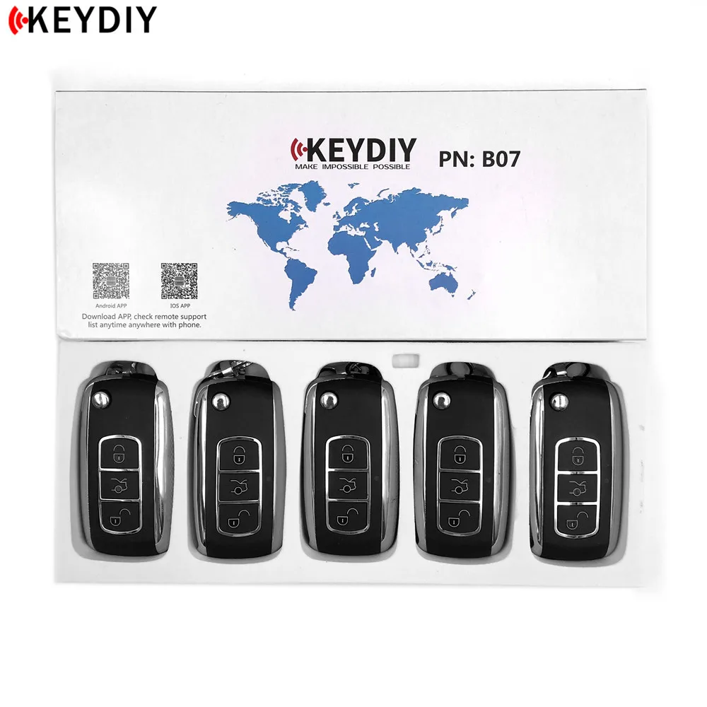 5pcs/lot KEYDIY KD B07 B Series Car Key Remote Control For KD900/KD MINI/URG200/KD-X2 Key Programmer
5pcs/lot KEYDIY KD B07 B Series Car Key Remote Control For KD900/KD MINI/URG200/KD-X2 Key Programmer