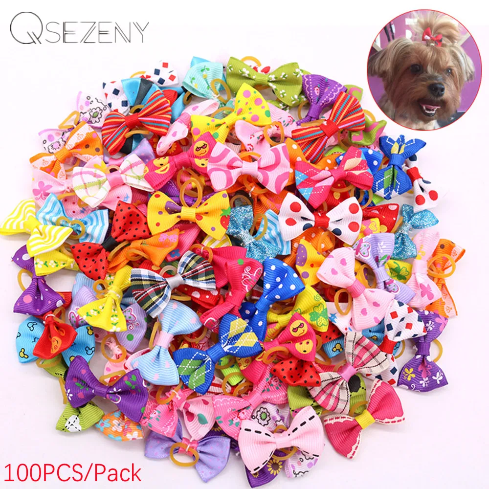 100pcs/Pack Pet Dog Head Flower Bowknot Rubber Band Dog Jewelry Accessories Suitable for long-haired pet dogs and cats
100pcs/Pack Pet Dog Head Flower Bowknot Rubber Band Dog Jewelry Accessories Suitable for long-haired pet dogs and cats