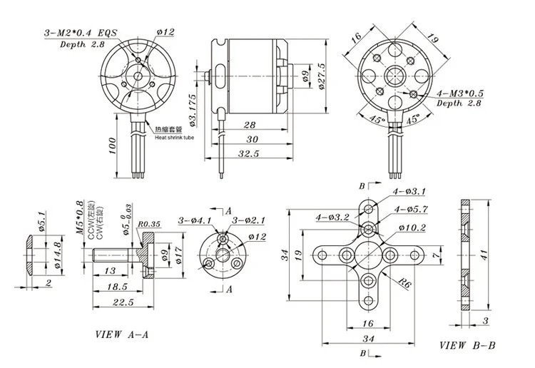 Sunnysky X2212 2450KV II бесщеточный двигатель подходит для самолета 1m-1 4 m как Su27 и 450 мм-550 мм