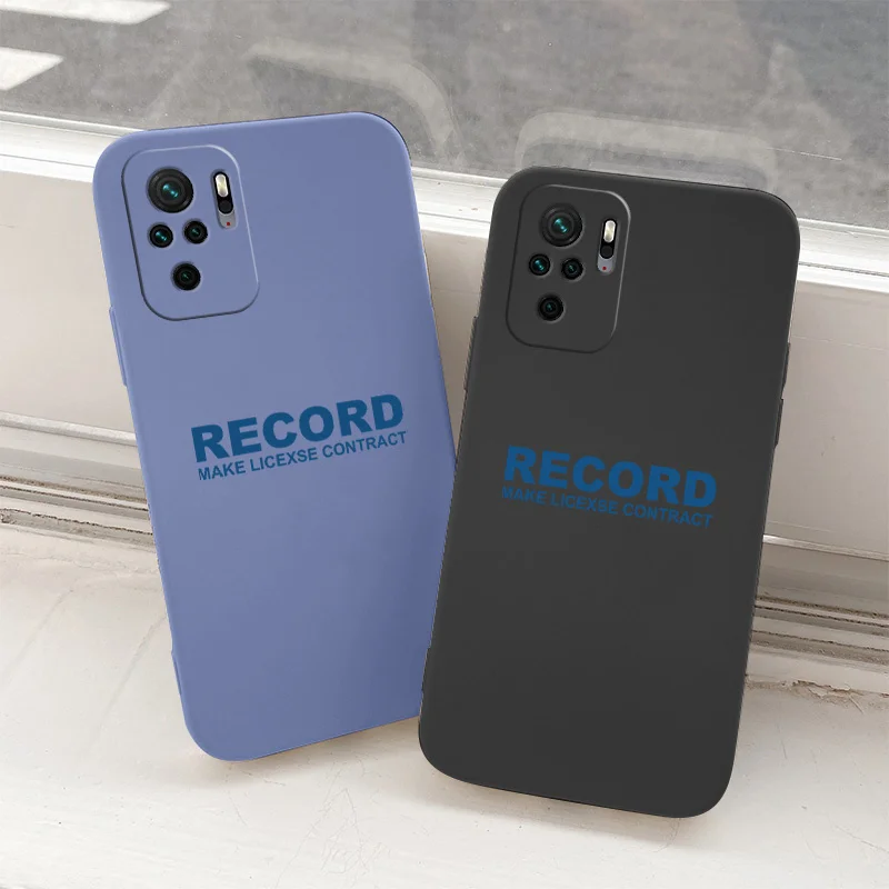 Record Text Liquid Silicone Phone Case For Xiaomi Redmi Note 10 10S 9T 9 8 7 Pro MAX Redmi 9 9A 9T K40 K30 K20 Soft Back Cover
Record Text Liquid Silicone Phone Case For Xiaomi Redmi Note 10 10S 9T 9 8 7 Pro MAX Redmi 9 9A 9T K40 K30 K20 Soft Back Cover