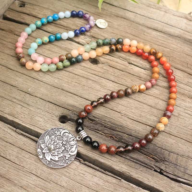 8mm Natural Stone Beads,28 Colorful Stones,Buddha,Lotus,JapaMala Sets,Spiritual Jewelry,Meditation,Inspirational,108 Mala Beads
8mm Natural Stone Beads,28 Colorful Stones,Buddha,Lotus,JapaMala Sets,Spiritual Jewelry,Meditation,Inspirational,108 Mala Beads