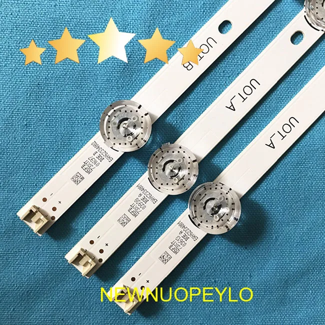 3x LED TV Backlight for LG innotek Drt 3.0 32"_A/B 6916l-1974A 1975A 32MB25VQ lv320DUE 32LF5800 SUNG WEI 55VO E74739 59cm 6 LEDs
3x LED TV Backlight for LG innotek Drt 3.0 32"_A/B 6916l-1974A 1975A 32MB25VQ lv320DUE 32LF5800 SUNG WEI 55VO E74739 59cm 6 LEDs