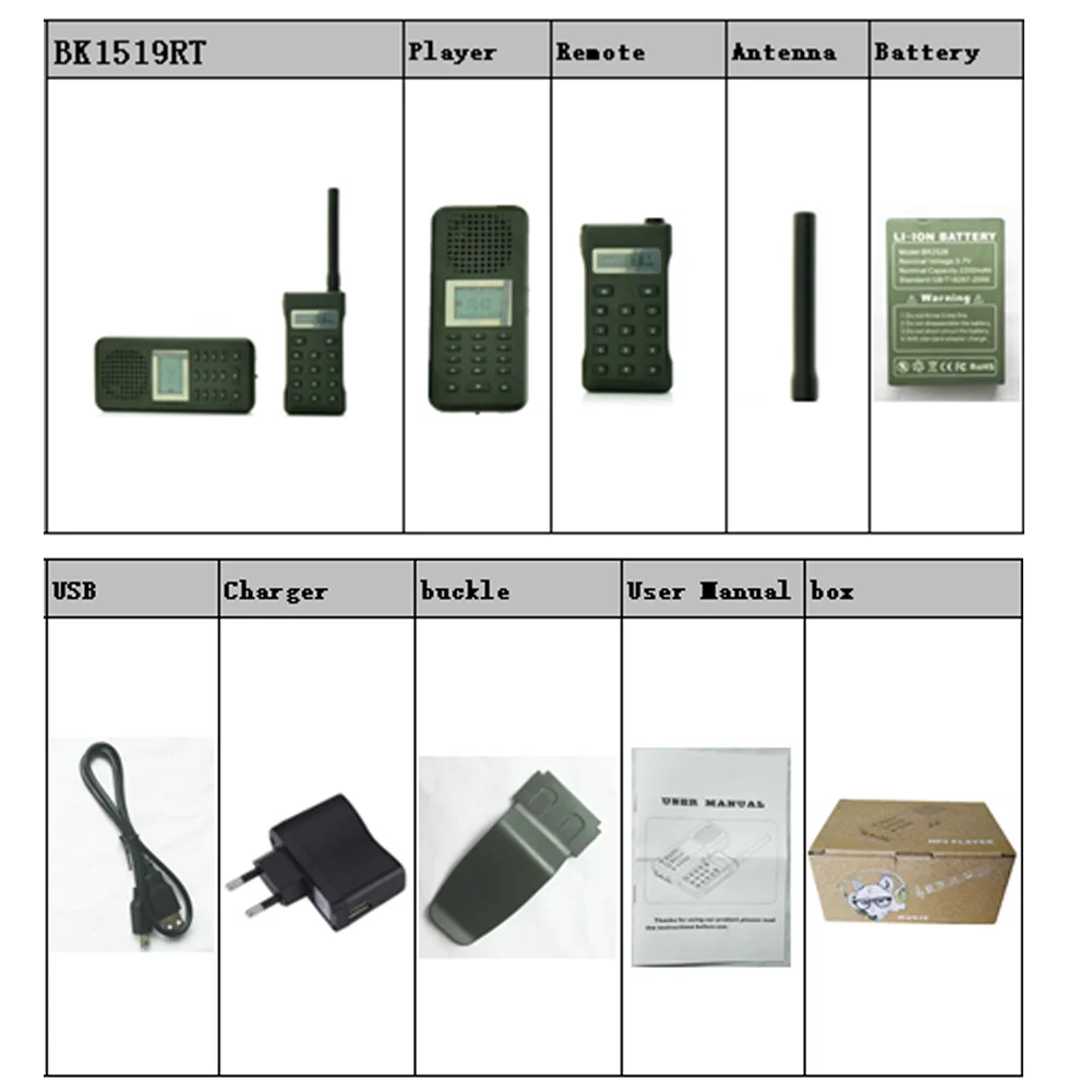 20W 126dB Bird Caller Electric MP3 Player Amplifier Goose Duck Predator Wildlife Hunting Decoy With 150 Bird Voices Bird Caller
20W 126dB Bird Caller Electric MP3 Player Amplifier Goose Duck Predator Wildlife Hunting Decoy With 150 Bird Voices Bird Caller