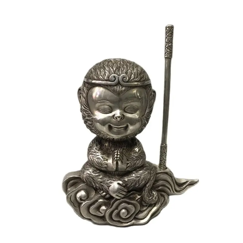 Antique copper, white copper, monkey ornaments, ornaments, home decoration Collectibles
Antique copper, white copper, monkey ornaments, ornaments, home decoration Collectibles