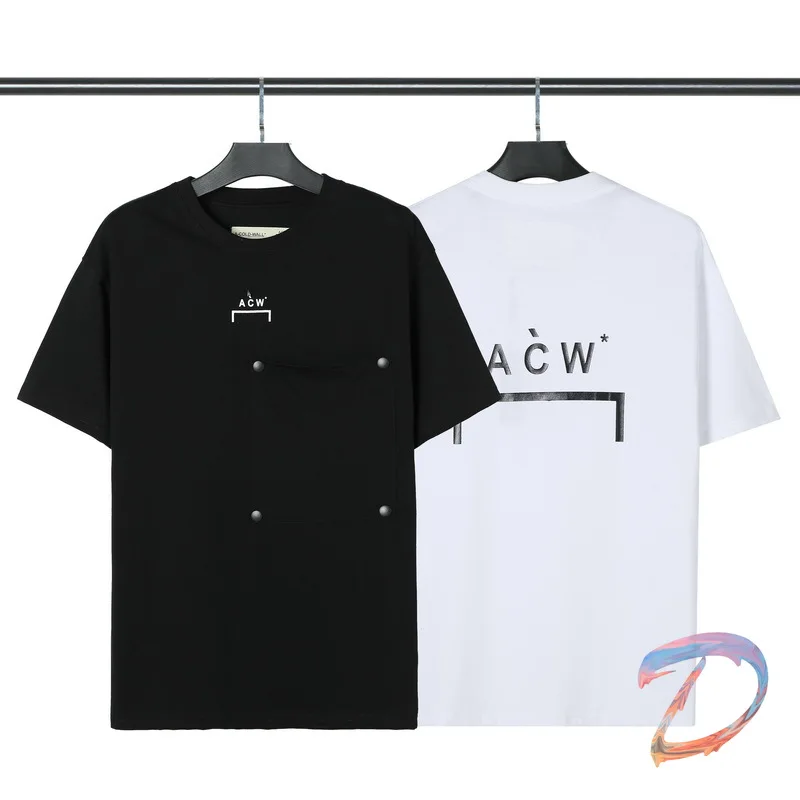 Oversized ACW Digital Chest Button Short Sleeve T-shirts High Quality Round Neck Men's Clothes ACW Casual Women's T Shirt
Oversized ACW Digital Chest Button Short Sleeve T-shirts High Quality Round Neck Men's Clothes ACW Casual Women's T Shirt
