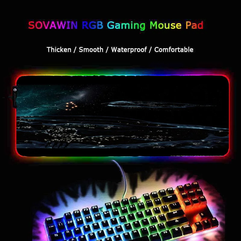 RGB Mouse Pads Glowing LED Lighting Mouse Mats Alien Wormhole Picture Waterproof Durable 1.8m USB Cable Keyboard Pad for Gamer
RGB Mouse Pads Glowing LED Lighting Mouse Mats Alien Wormhole Picture Waterproof Durable 1.8m USB Cable Keyboard Pad for Gamer