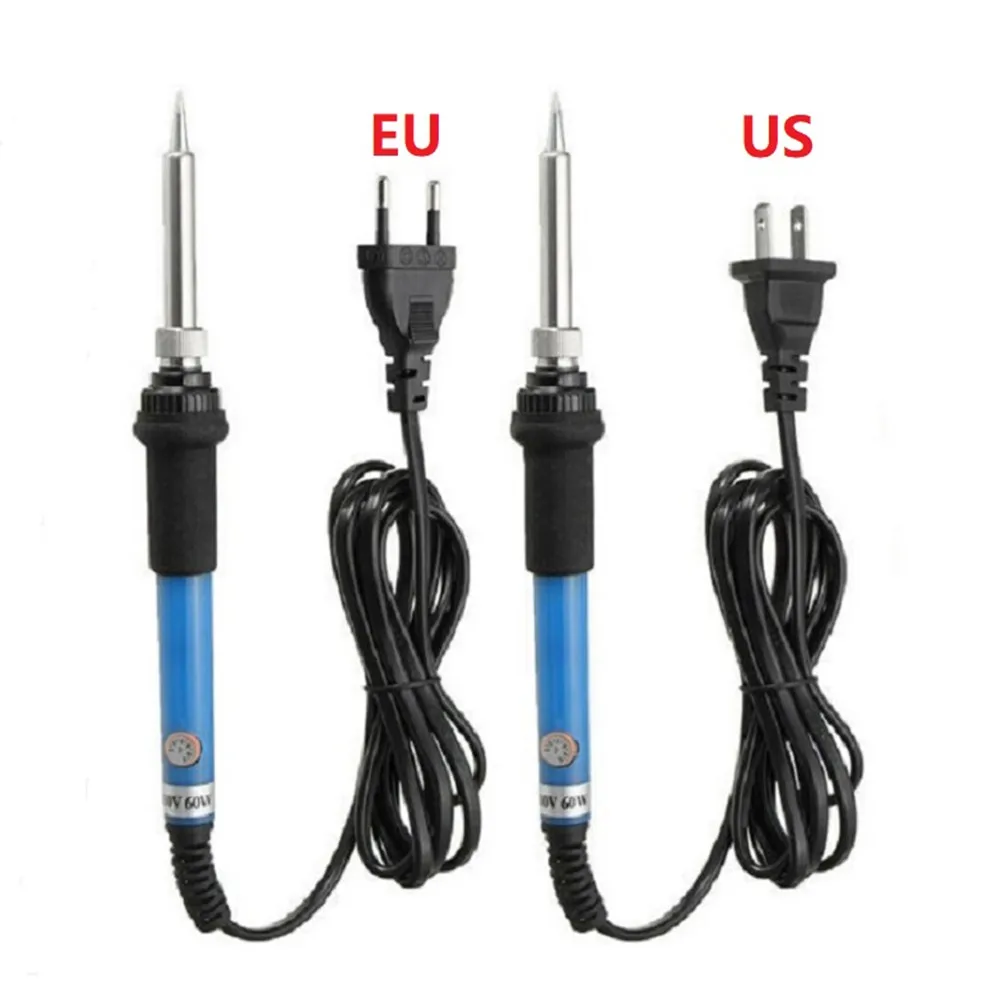 Soldering Iron Electric Adjustable Temperature 60W Solder Station EU/US Plug Temperature Adjust Soldering Iron Welding Tool
Soldering Iron Electric Adjustable Temperature 60W Solder Station EU/US Plug Temperature Adjust Soldering Iron Welding Tool